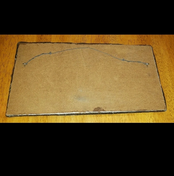 Vintage Mid-Century Gravel Art/Pebble ArtPsychedelic Flowers - Picture 7 of 9